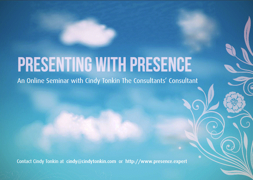 Presenting with Presence: Video training