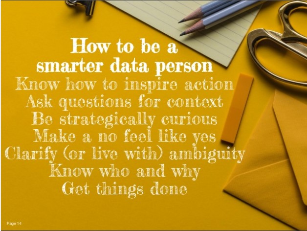 Soft skills for data science: What makes a smarter data person?