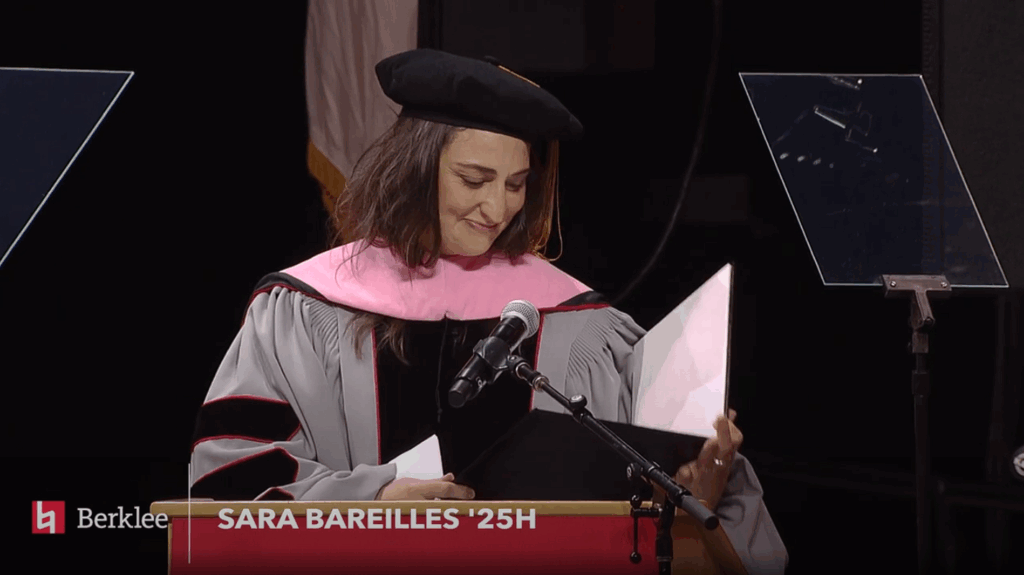 Sara Bareilles inspires